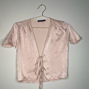 Brandy Melville Silk Top